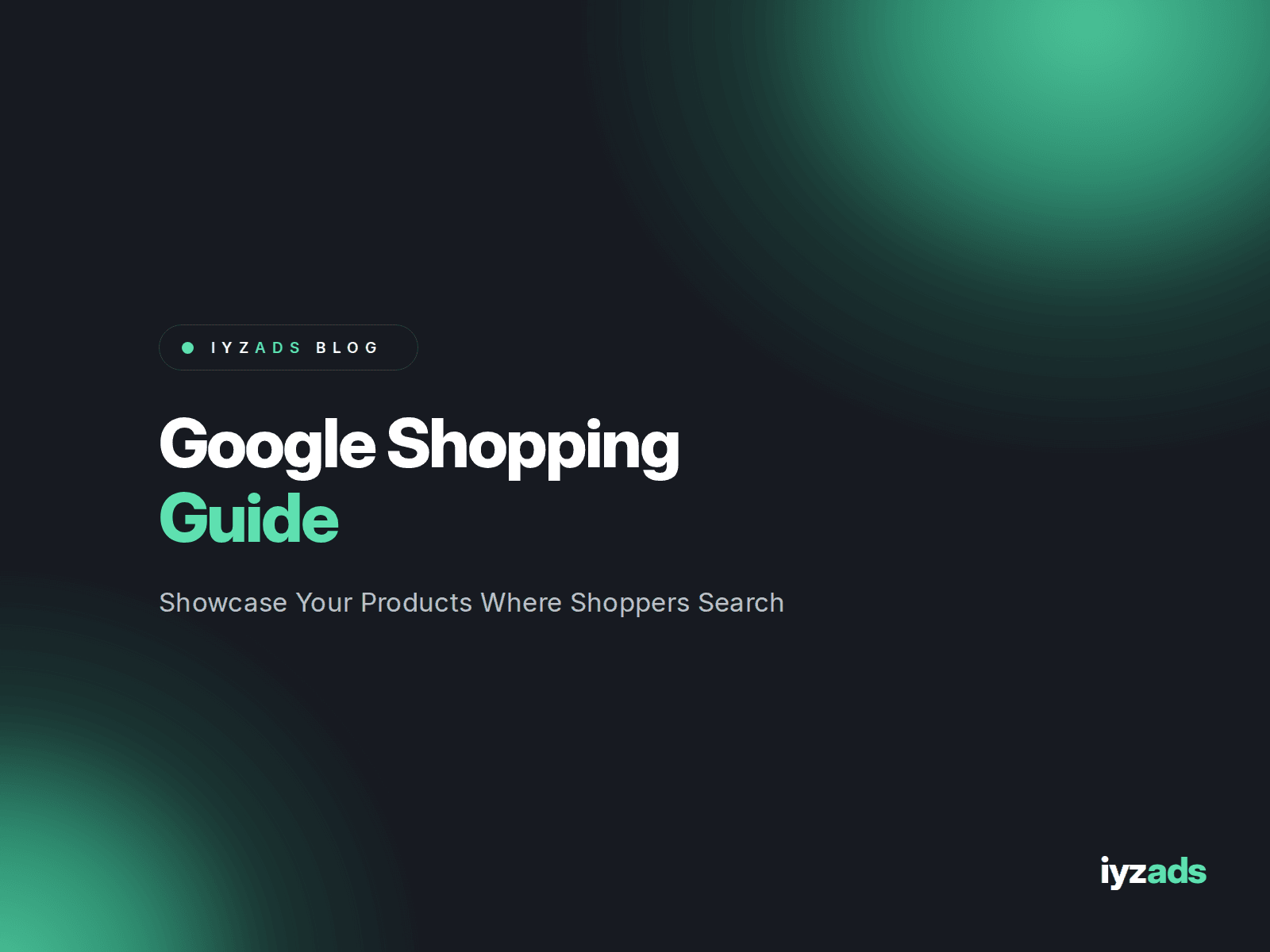 Google Shopping Guide